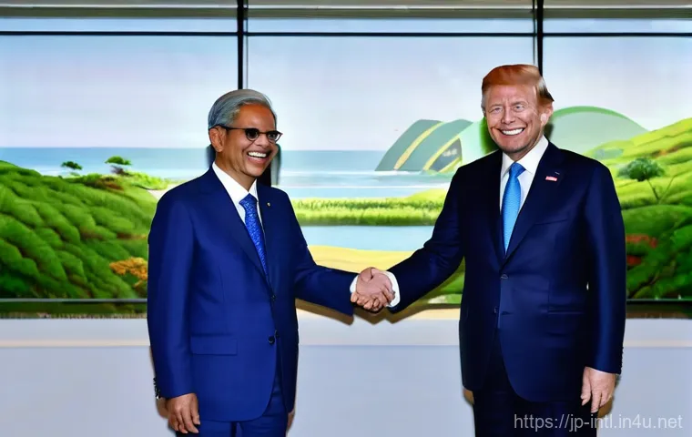 일본의 외교 정책 변화 - **Prompt for Indo-Pacific Stability and Cooperation (QUAD):**
    "Four diverse world leaders, repre...