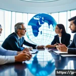 비공식 외교 트랙 1 5 트랙 2 - **Prompt Title: Bridging Minds for Global Solutions**
    A diverse group of men and women, ranging ...